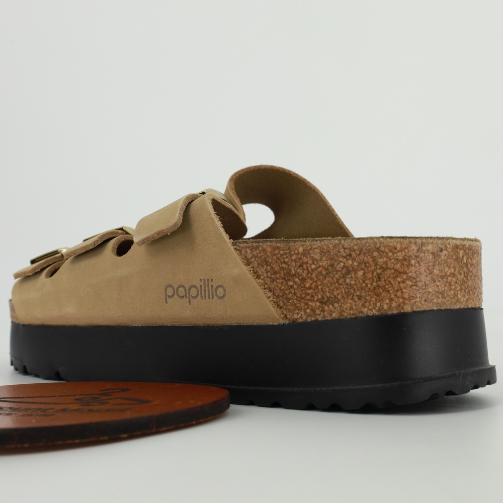 Papillio Birkenstock Florida III Pap Flex Platform Sandals SZ 10 Narrow Fit NWOB